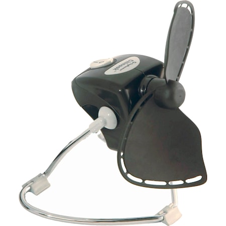 Caframo Chinook 707 120V AC 2-Speed 7" Fan - Black 707CHBBX